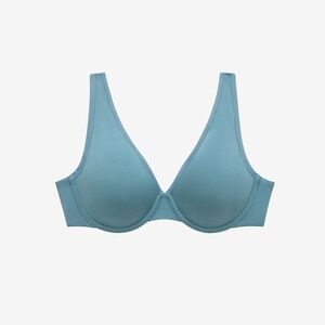 ThirdLove Organic Cloud Cotton Perfect Coverage Bra Size 36A½storm / 36A½